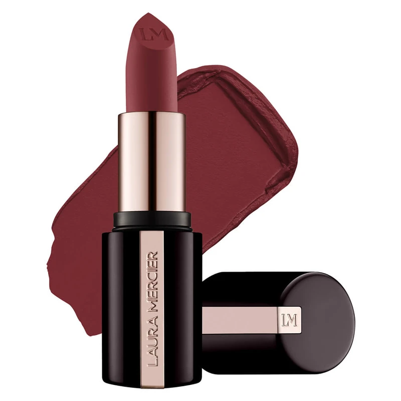 Image of Laura Mercier Caviar Smoothing Matte Lipstick 3.4g (Various Shades) - 510 Mulberry Moire