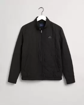 Image of GANT Men Quilted Windcheater (M) Black
