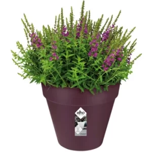 Image of Flowerpot Loft Urban Overflow Pipes Round Cachepot Plant Pot Box Outdoor Plastic Mulberry 3 Liter (de)