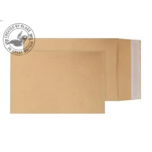 Image of Blake Purely Packaging B4 140gm2 Peel and Seal Pocket Envelopes Manilla Pack of 125