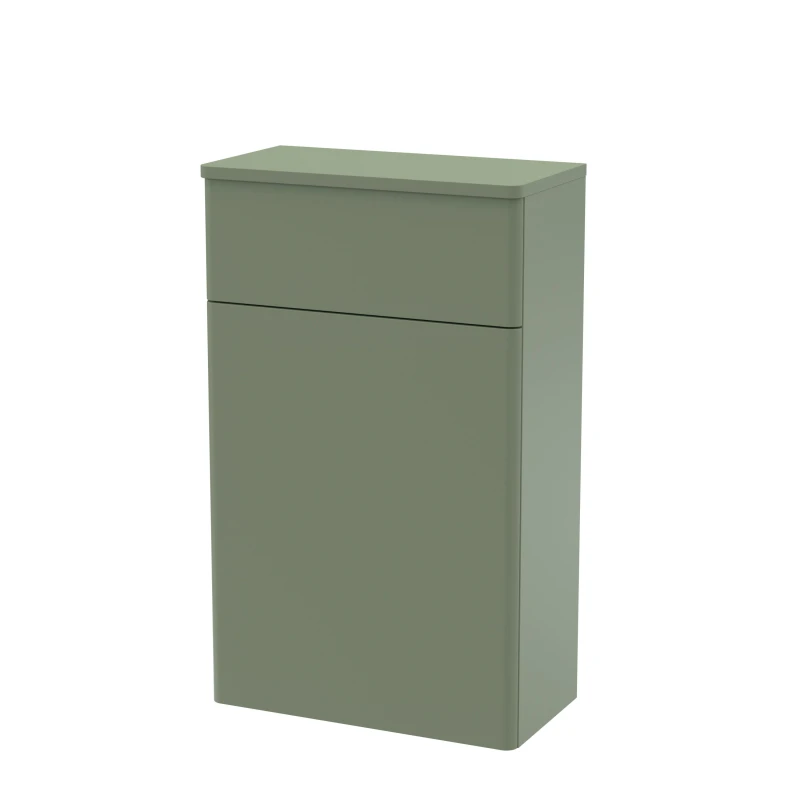 Image of Balterley Bathroom Floor Concealed Cistern WC Toilet Unit, Satin Green, 500mm in Green Green Unisex