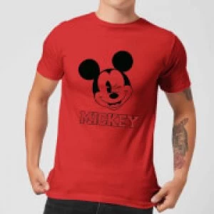 Image of Disney Mickey Mouse Since 1928 T-Shirt - Red - S