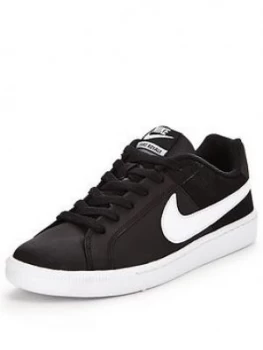 Image of Nike Court Royale Black White Size 3 Women