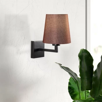 Image of Profil - 4657 Black Brown Wall Lamp