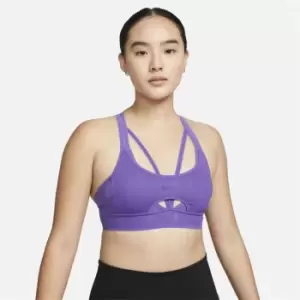 Image of Nike Indy UltraBreathe Womens Light-Support Padded Sports Bra - Purple