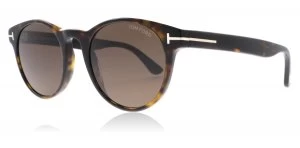 Image of Tom Ford FT0522 Sunglasses Havana 52E 51mm