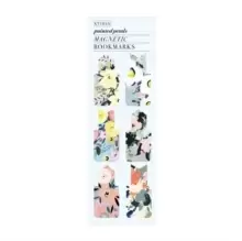 Image of Painted Petals Magnetic Bookmark