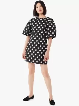 Image of Apple Toss Taxi Dress - Black - 8