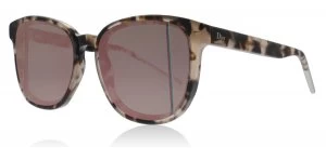 Image of Christian Dior Step Sunglasses Havana Rose 3Y6 55mm