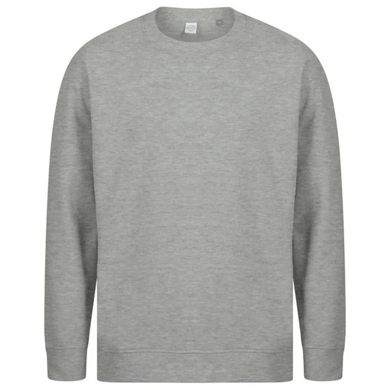 Image of SF Mens Plain Grey Sweatshirt Size: XS Grey Male XS