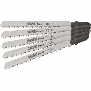 Image of Draper Expert 5 Piece DT101B Jigsaw Blade Set