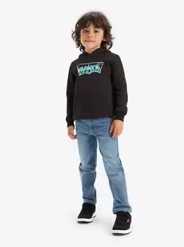 Image of Kids 502 Regular Fit Tapered Strong Performance Jeans - Blue