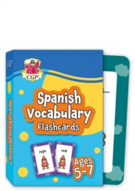 Image of Spanish Vocabulary Flashcards for Ages 5-7 (with Free Online Audio) Hardback