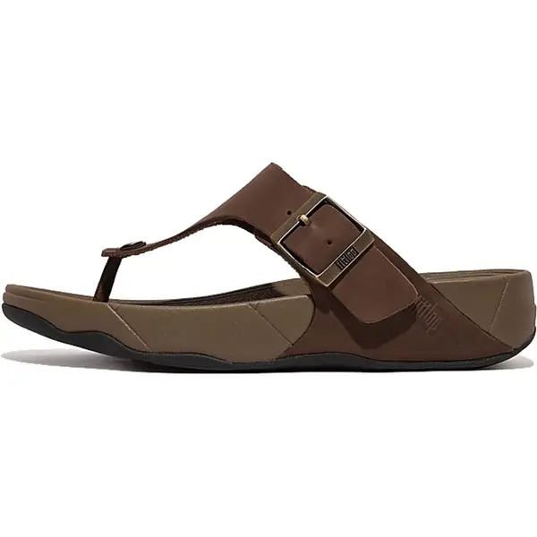 Image of FitFlop Mens Trakk ll Buckle Toe Post Sandal - UK 11