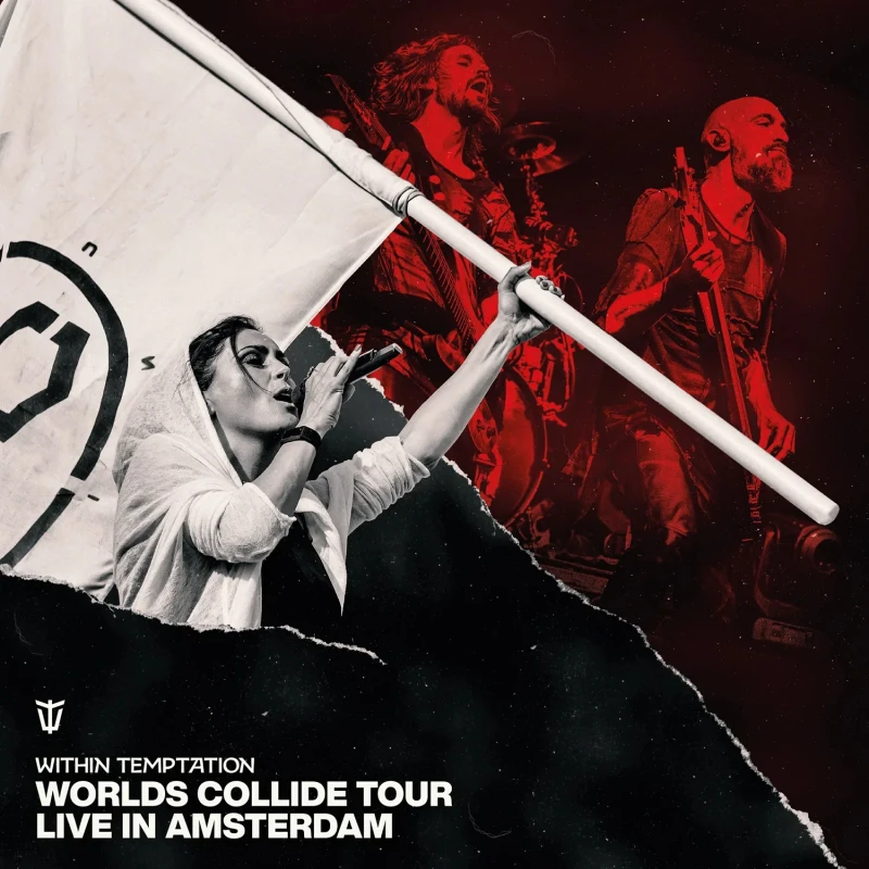 Image of Within Temptation Worlds Collide Tour - Live in Amsterdam LP multicolor Onesize Unisex