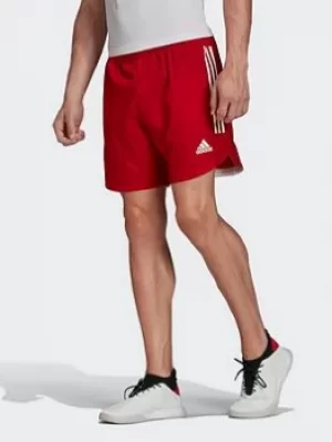 Image of adidas Condivo 20 Shorts, Red/White, Size S, Men