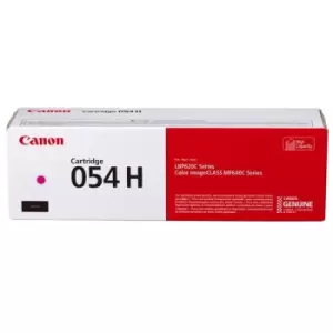 Image of Original Canon 054H High Capacity Magenta Toner Cartridge
