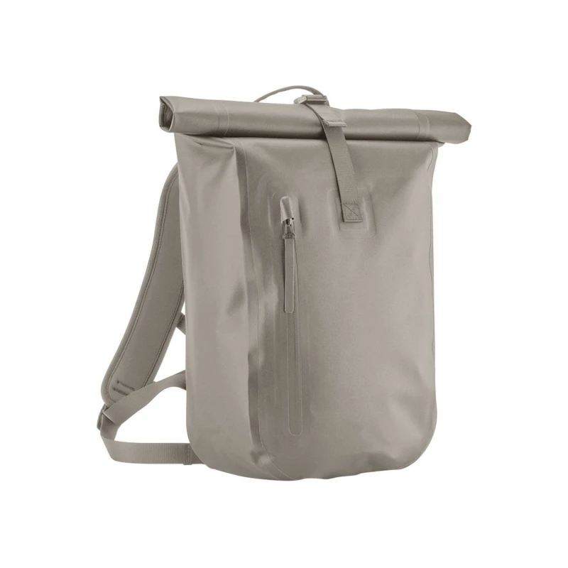 Image of Quadra Mens Lite Roll Top Waterproof Backpack in Natural Natural Male