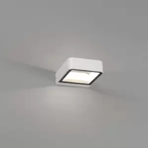 Image of Faro Axel - Outdoor LED White Up Down Wall Light 6W 3000K IP65