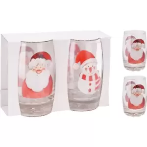 Image of The Spirit Of Christmas 2Pc Drinking Glass24 - None