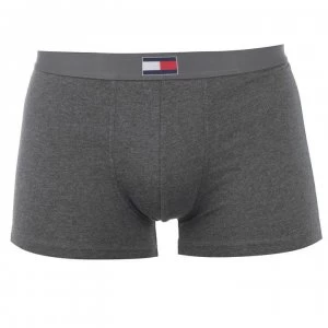 Image of Tommy Bodywear Big Flag Trunks - Dk Grey Hthr