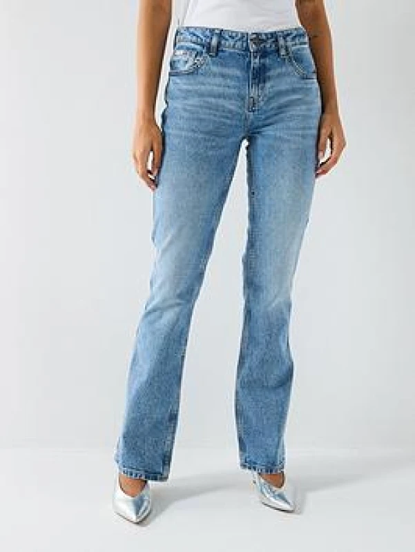 Image of Guess GJ G09 BOOTCUT womens Bootcut Jeans in Blue