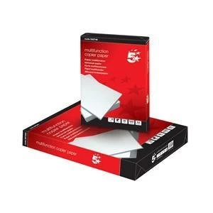 Image of 5 Star Copier Paper Multifunctional Ream Wrapped 80gsm A4 White 500 Sheets
