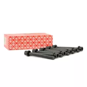 Image of ELRING Cylinder Head Bolt Kit 819.824 Bolt Kit, cylinder head VW,AUDI,FORD,Golf IV Schragheck (1J1),POLO (9N_)