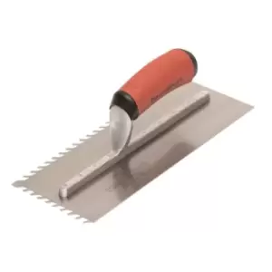 Image of Marshalltown LayFlat 10mm Notch Trowel 11 x 4.1/2in