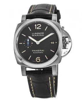 Image of Panerai Luminor Marina 1950 3 Days Automatic Titanio 42mm Leather Strap Mens Watch PAM01392 PAM01392