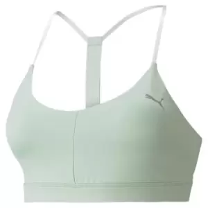 Image of Puma Strappy Bra Womens - Green