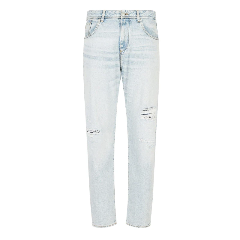 Image of Armani Exchange J90 Carrot-Fit Jeans Indigo male 28R