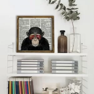 Image of MZM518 Multicolor Decorative Framed MDF Painting