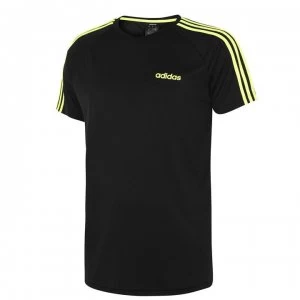 Image of adidas Mens Sereno Training Top - Black/Yellow
