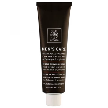 Image of Apivita Mens Care Balsam & Propolis Gentle Shaving Cream 100ml