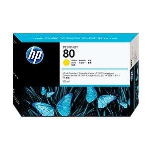 Image of HP Original 80 Yellow Ink Cartridge