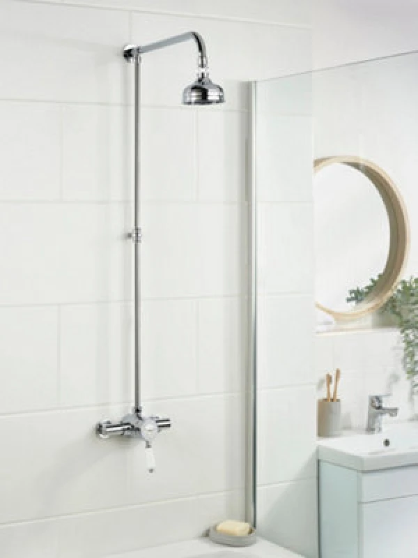 Image of BRISTAN Bristan - Colonial Sequential Exposed Mixer Shower with Shower Kit and Fixed Head zf5313047kn2shxrrc