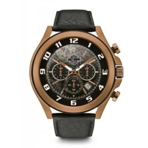 Image of Harley Davidson 78B148 Men's Chronograph Wristwatch