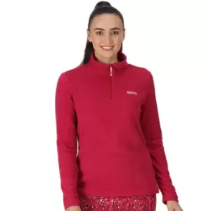 Image of Regatta Ladies Sweethart Soft Half Zip Outdoor Walking Fleece Jacket 8 - Bust 32' (81cm)