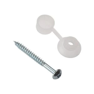 Image of ForgeFix Corrugated Roofing Screw Round Head Pozi ZP 5mm x 50mm Bag 10