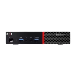 Image of T1A Lenovo ThinkCentre M900q Refurbished DDR4-SDRAM i5-6500T mini PC Intel Core i5 8GB 128GB SSD Windows 10 Pro Black