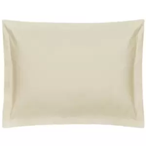 Image of 400 Thread Count Egyptian Cotton Oxford Pillowcase (m) (Cream) - Cream - Belledorm