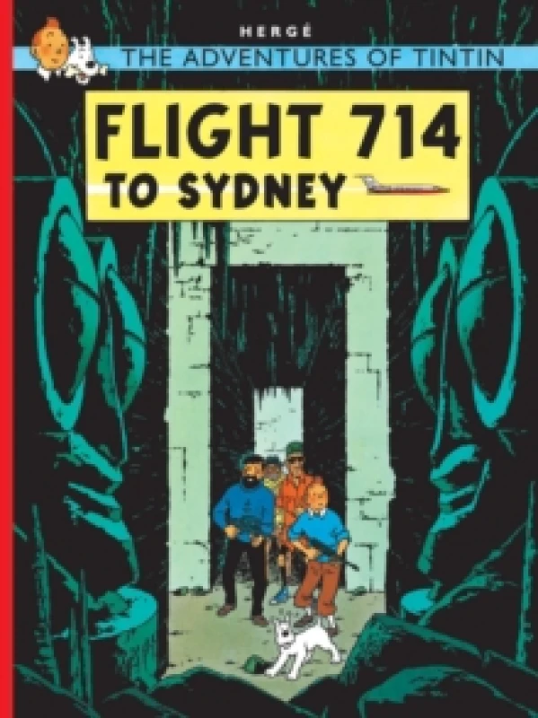 Image of Tintin Flight 714 To Sydney English Hardback Album Multi unisex