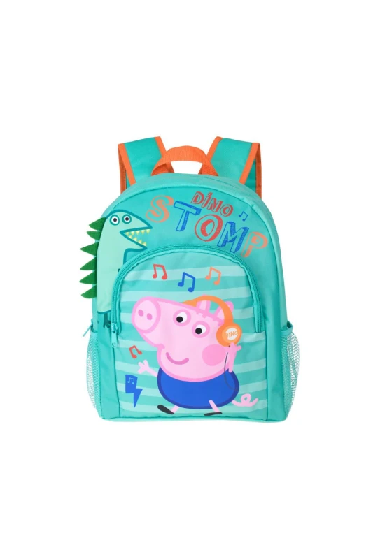 Image of Peppa Pig Kids George Pig And Dino Backpack Blue