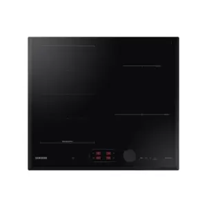 Image of Samsung NZ64B6058KK Slim Fit Induction Hob with Flex Zone Plus and Magnetic Dial in Black