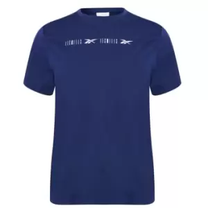Image of Reebok Performance T Shirt Mens - Blue
