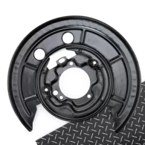 Image of RIDEX Brake Disc Back Plate FIAT,PEUGEOT,CITROEN 1330S0066 4211C4,77364017,4211C4