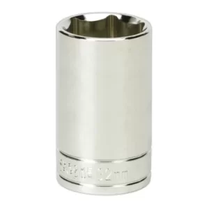 Image of WallDrive Socket 32MM Deep 1/2" Sq. Drive