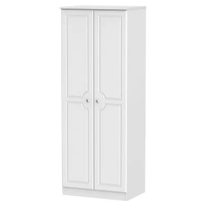 Image of Robert Dyas Montego Ready Assembled 2-Door Wardrobe