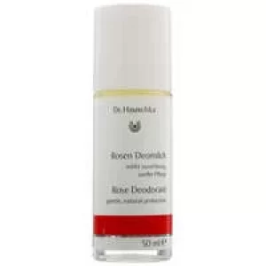 Image of Dr Hauschka Rose Roll On Deodorant 50ml